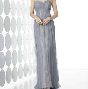 After Six Tulle over Lace Bridesmaid Dress 6725